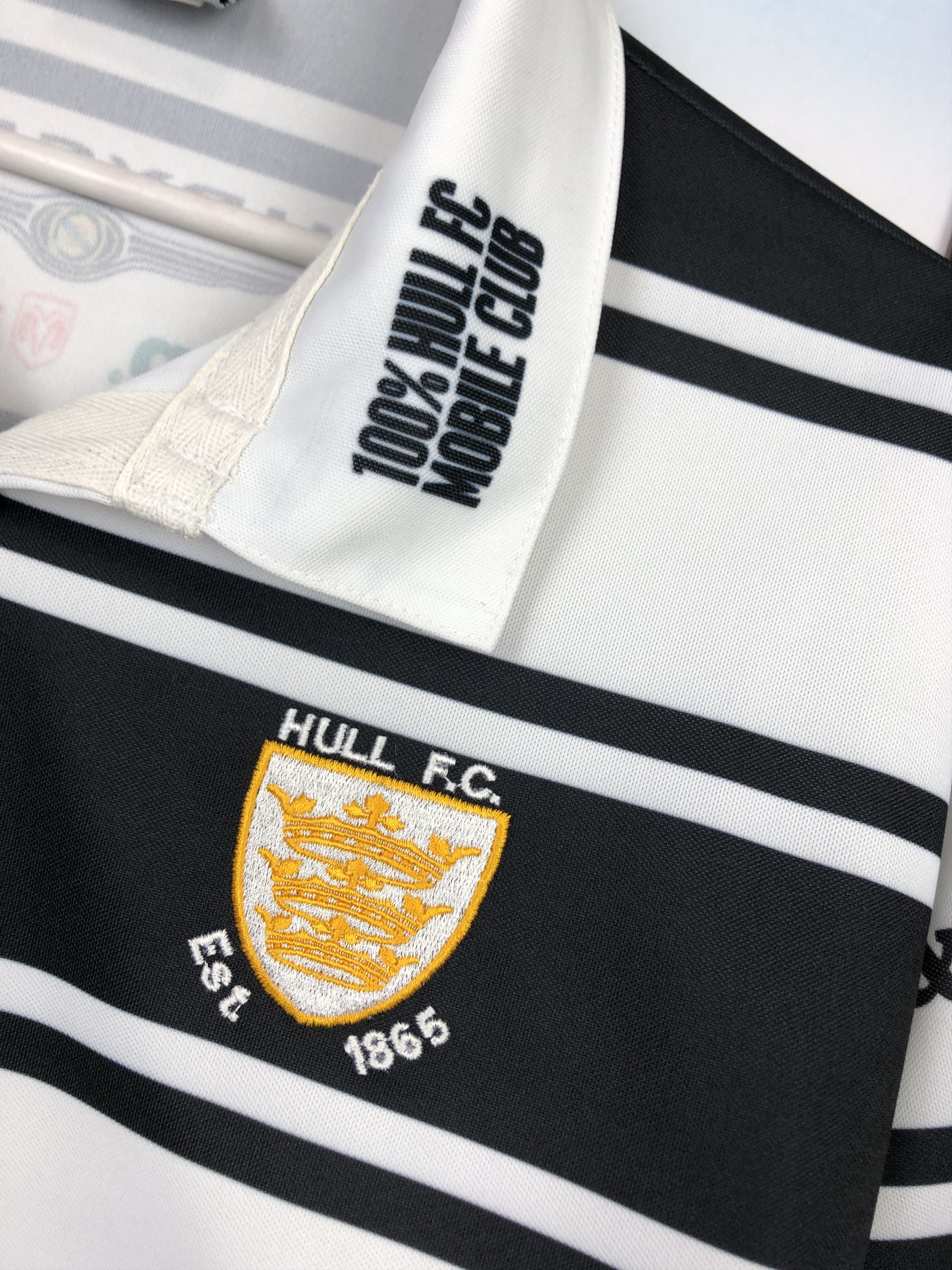 Vintage Hull FC Rugby League Shirt Jersey Camiseta ISC Tee Hype Size US M / EU 48-50 / 2 - 4 Thumbnail