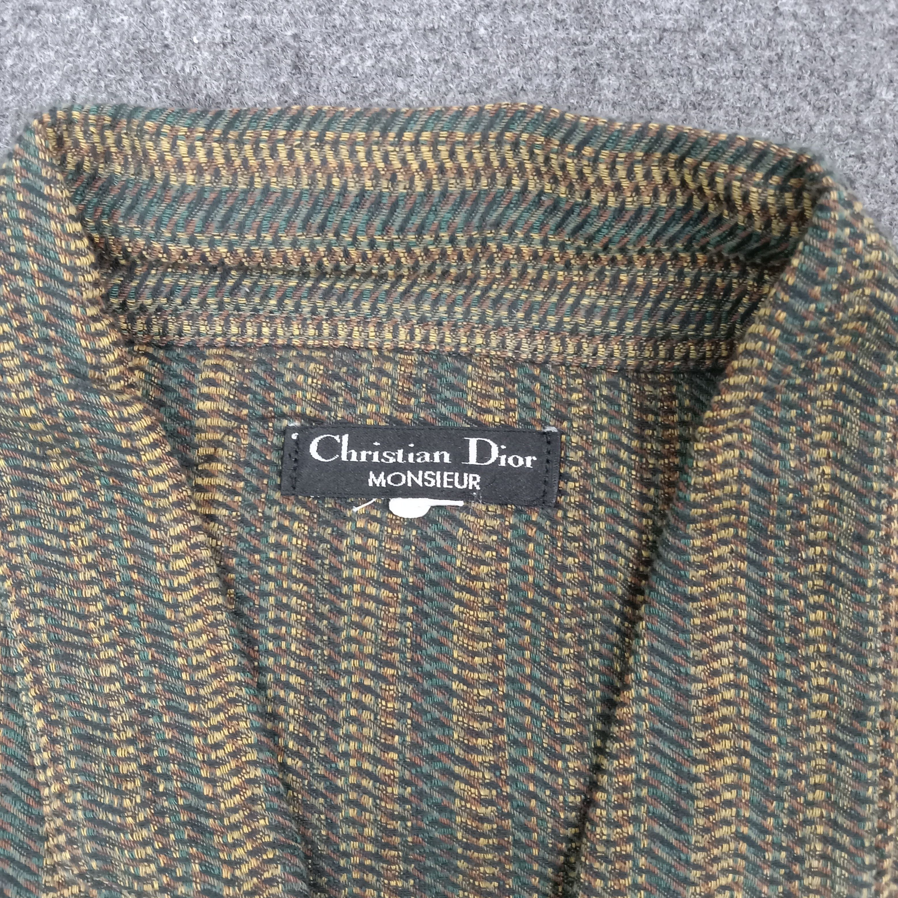 Christian Dior Monsieur Christian Dior Designer Custom Logo Shirt Button Up C267N10 Size US L / EU 52-54 / 3 - 5 Thumbnail
