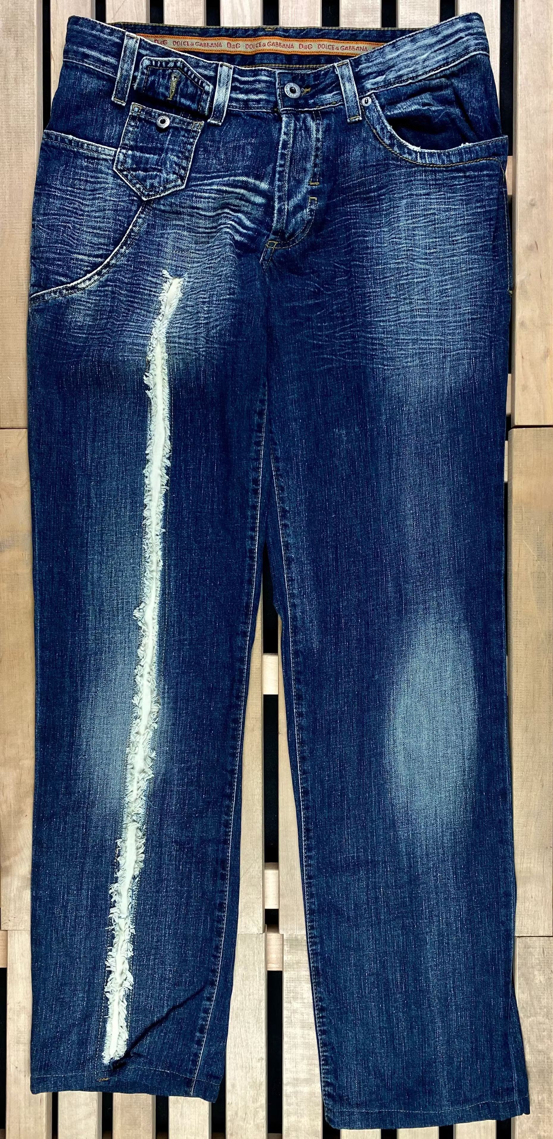 Dolce & Gabbana × Vintage Mens Jeans Denim Dolce Gabbana Size 31 Vintage Size US 31 - 1 Thumbnail