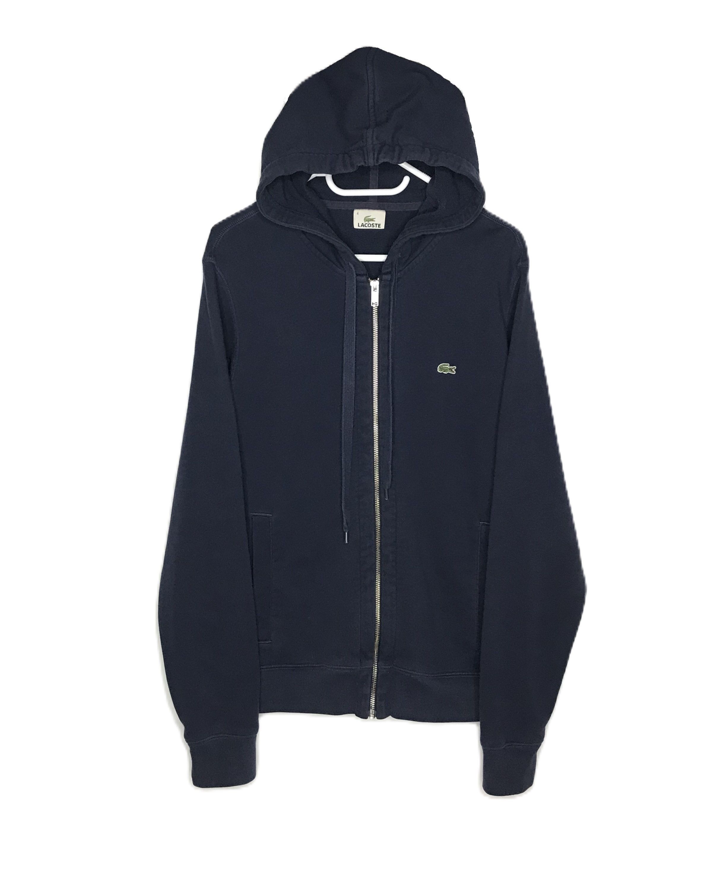 Lacoste Lacoste Zip Hoodie Mens Sz M Navy Size US M / EU 48-50 / 2 - 1 Thumbnail