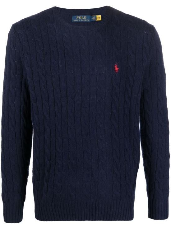 Ralph Lauren RALPH LAUREN Men Sweater 710876762 002 Blue Size US XL / EU 56 / 4 - 1 Thumbnail
