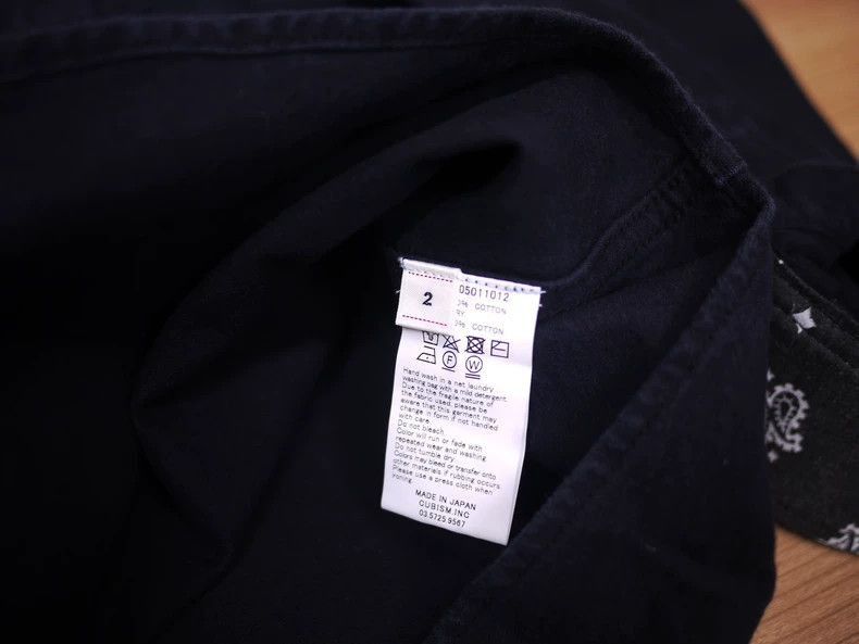 Visvim Visvim ICT Black ELK Flannel Shirt Bandana-2506 Size US M / EU 48-50 / 2 - 7 Thumbnail