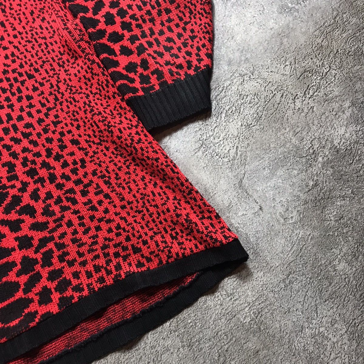 Vintage Vintage 90s Y2K Leopard Print Oversized Sweater Streetwear X Size XL / US 12-14 / IT 48-50 - 5 Thumbnail