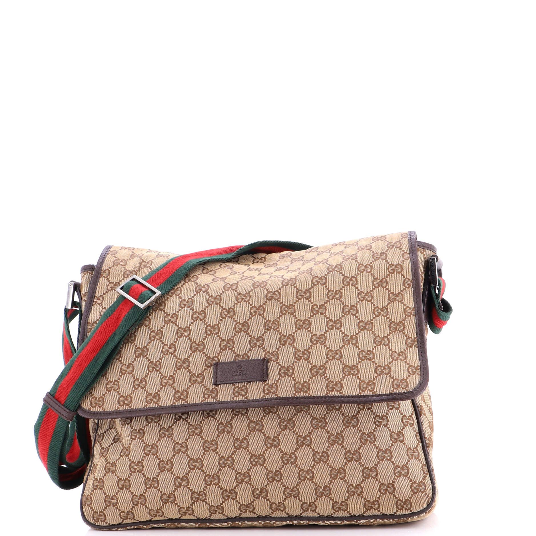 Gucci Web Strap Flap Messenger Size ONE SIZE - 1 Thumbnail