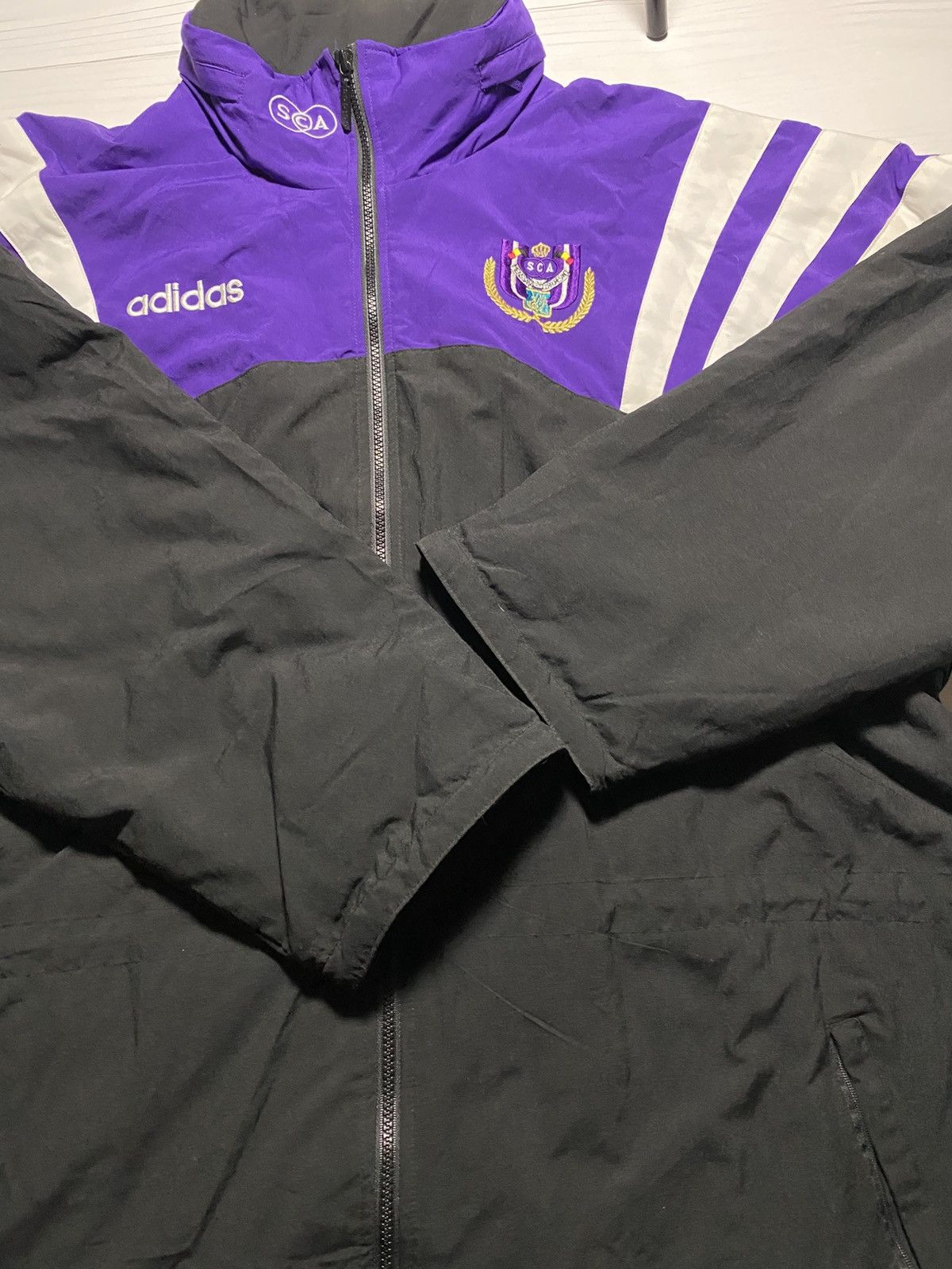 Adidas Vintage Anderlecht 1996/97 Adidas football y2k jacket Size US XXL / EU 58 / 5 - 12 Thumbnail