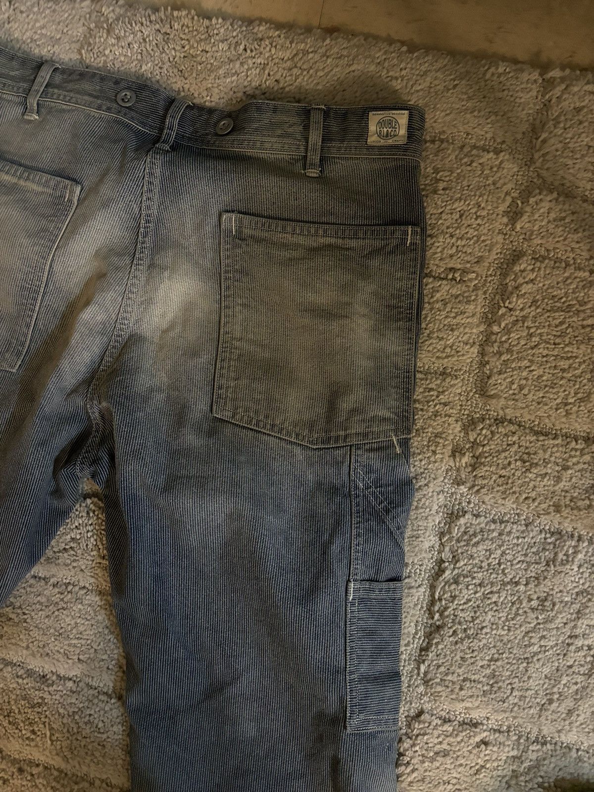 RRL Ralph Lauren RRL Engineer Fit repaired carpenter pants Size US 30 / EU 46 - 11 Thumbnail