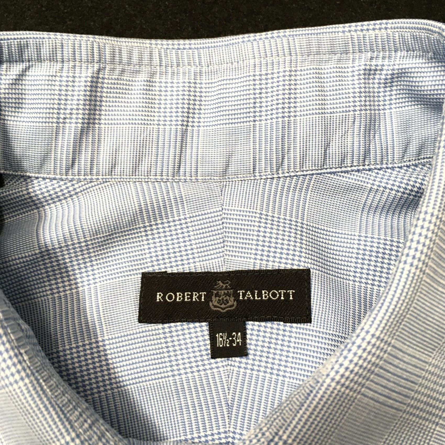 Robert Talbott Robert Talbott Button-Up Shirt Blue Long Sleeve 16.5 34 Classic Mens Regular Size 16.5 Color Blue Pattern Solid Shirt Size US XL / EU 56 / 4 - 2 Thumbnail