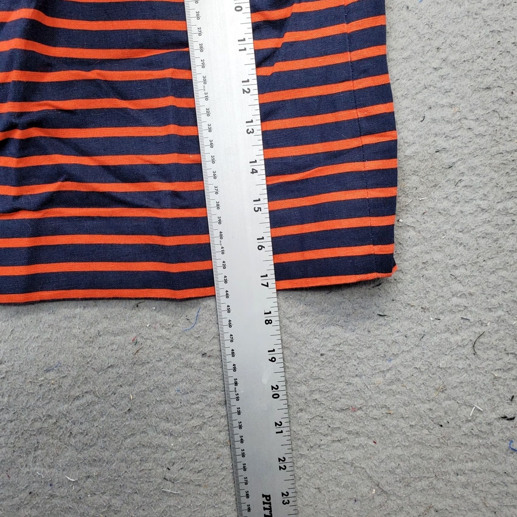 J.Crew J.CREW Skirt Womens 00 A-Line Striped Linen Lined Elastic Waist - Multicolor, Short, Size 00 Women Size 24" / US 00 / IT 34 - 3 Thumbnail