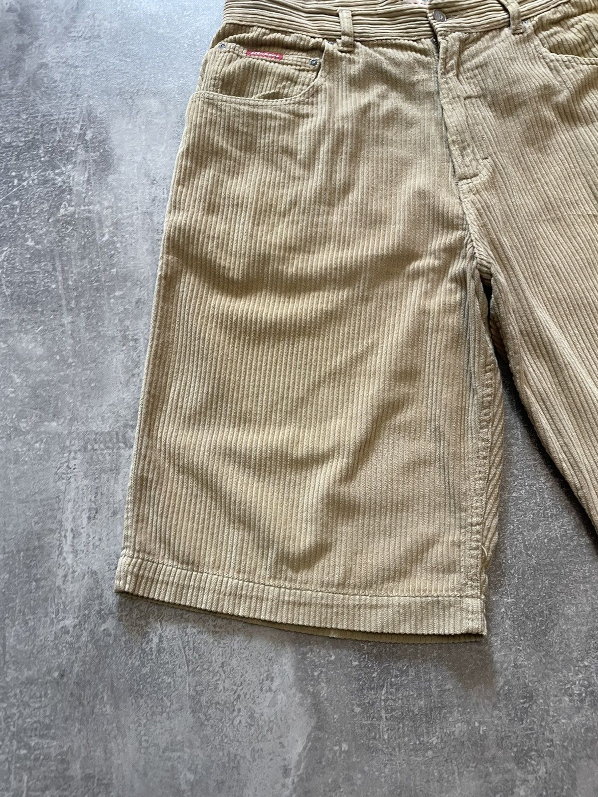 Dickies × Vintage Vintage Dickies Baige Velvet Big Daddy Buggy Shorts 34 Size US 34 / EU 50 - 4 Thumbnail