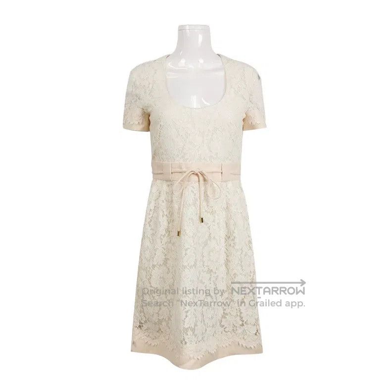 Valentino Valentino Silk lace dress Size S / US 4 / IT 40 - 1 Thumbnail