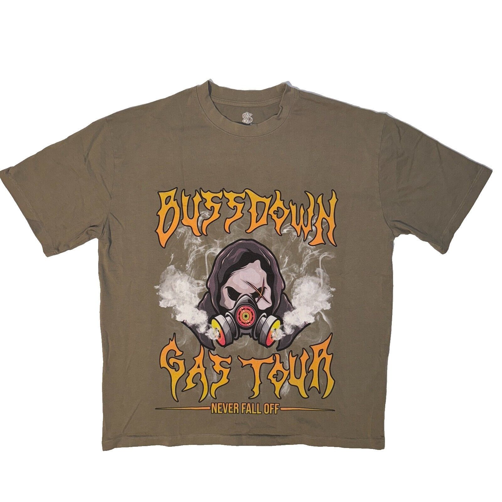 Other Bussdown Gas Tour Never Fall Off Tshirt 2XL 1981 World Tour Size US XXL / EU 58 / 5 - 1 Thumbnail