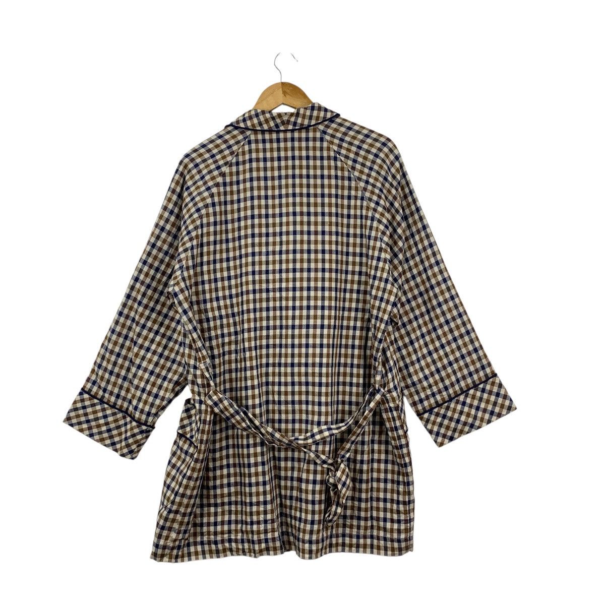 Aquascutum Vintage AQUASCUTUM LONDON Nova Checks Plaids Trench Coat Size M / US 6-8 / IT 42-44 - 8 Thumbnail