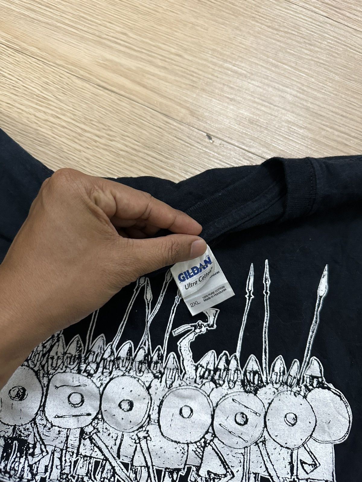 Band Tees × Vintage Rare Beautiful Vintage The Viking World Tour Metal Band Tee Size US XXL / EU 58 / 5 - 5 Thumbnail