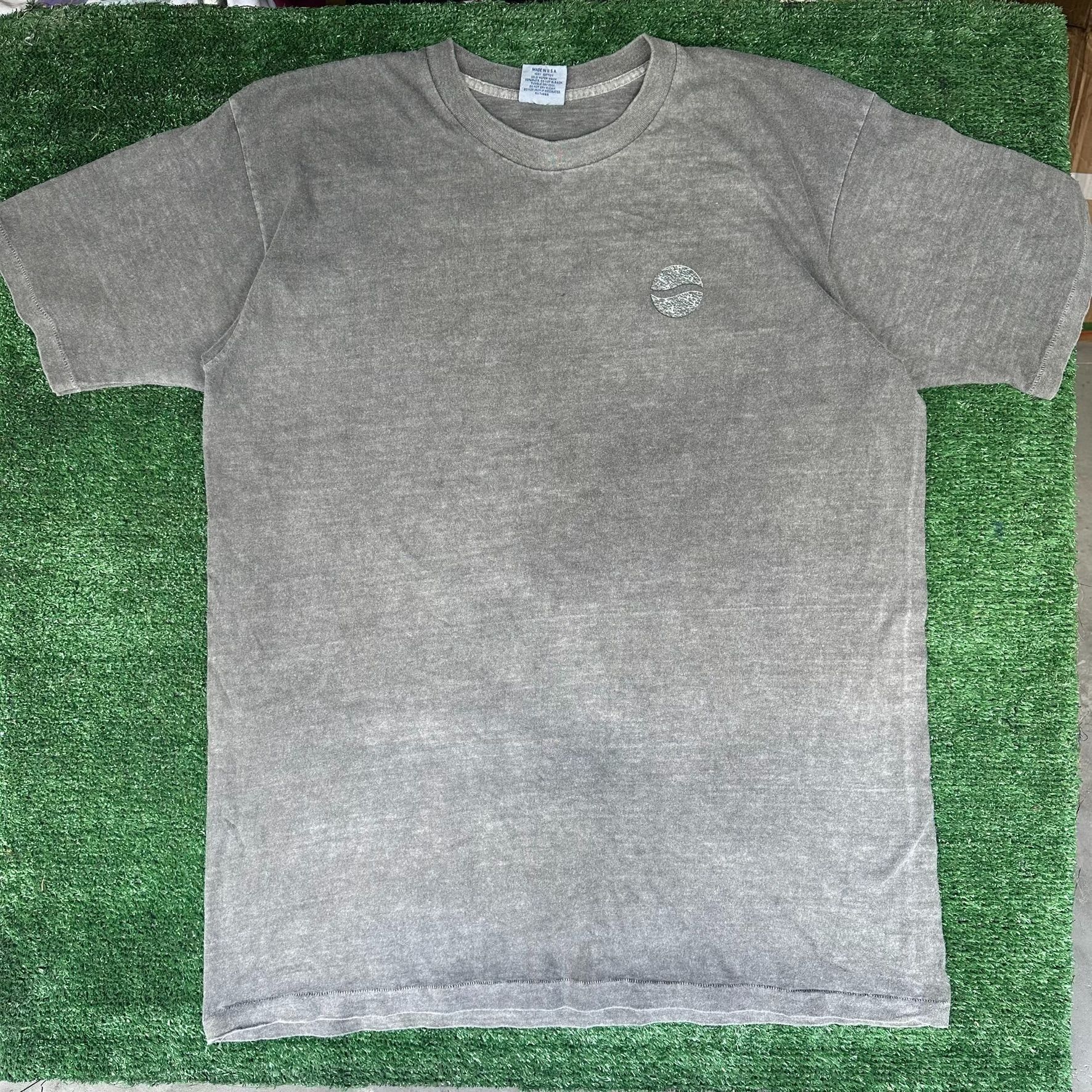Pepsi Vintage 90s Pepsi Embossed Logo T-Shirt Faded Gray L/XL Sing Size US XL / EU 56 / 4 - 3 Thumbnail