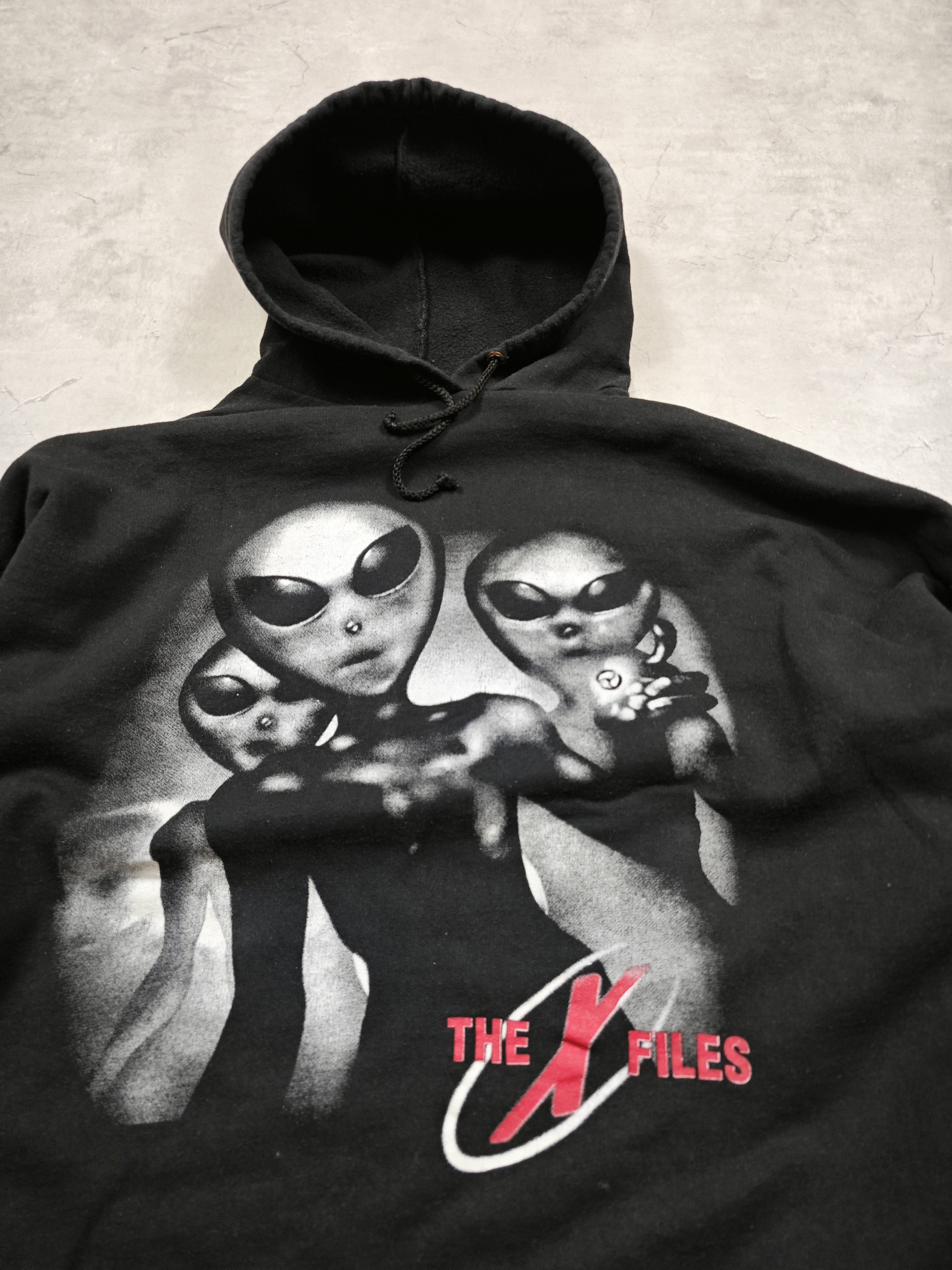 Vintage Vintage Hoodie Alien Size US XL / EU 56 / 4 - 2 Thumbnail