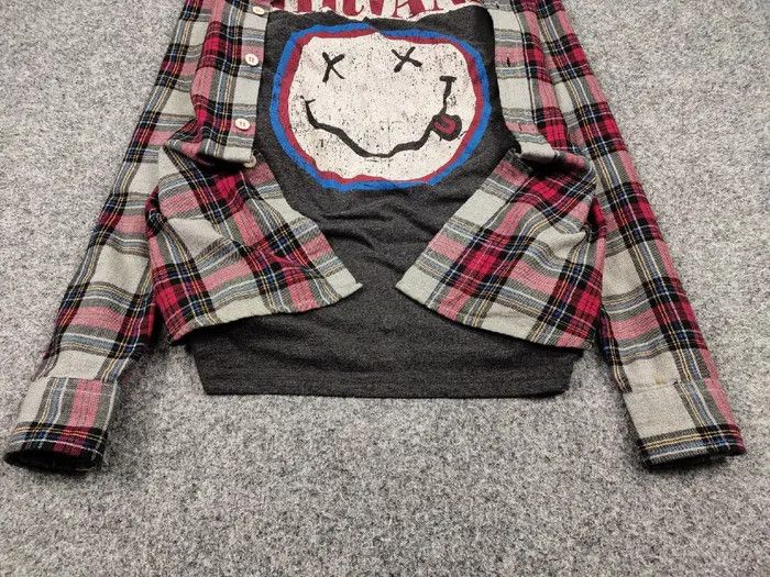 Flannel Vintage Flannel Shirt Plaid Checkered Travis Scott Style Size US L / EU 52-54 / 3 - 7 Thumbnail