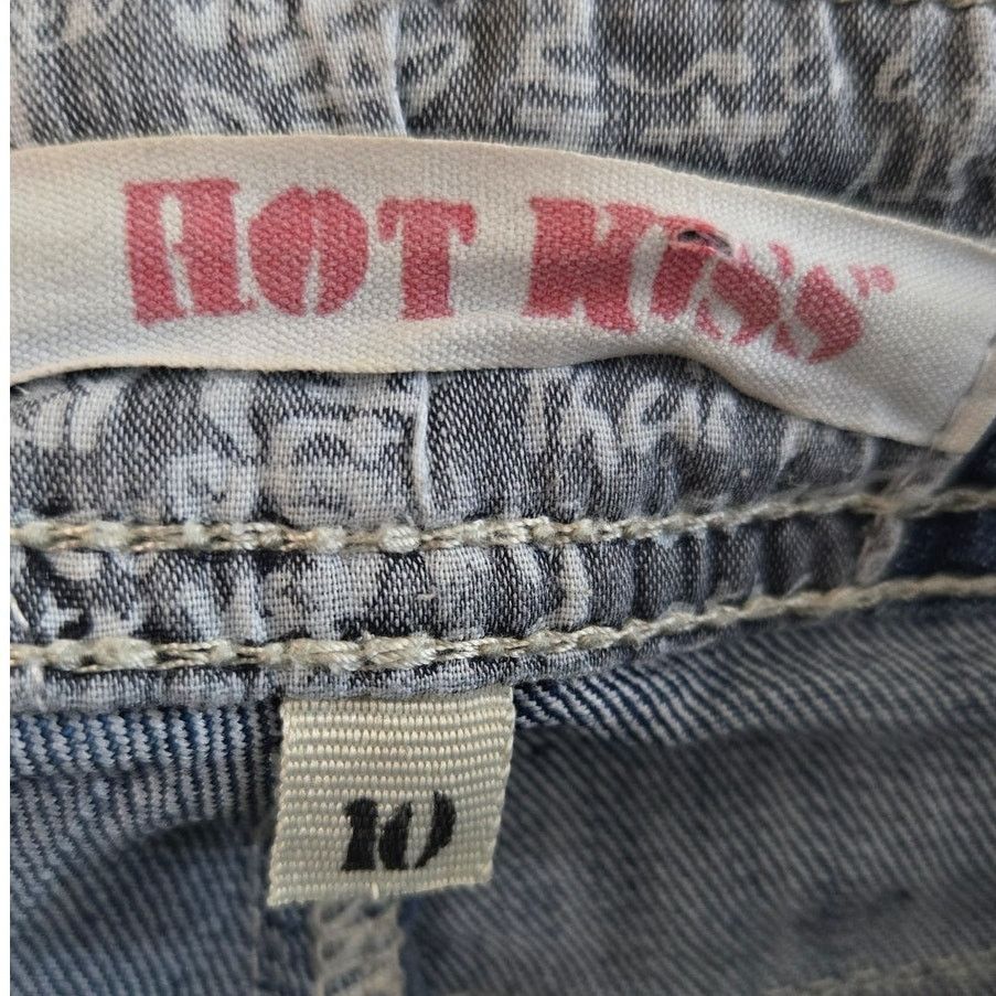 Other Hot Kiss Denim Boho Maxi Skirt Size 10 Size 32" / US 10 / IT 46 - 8 Thumbnail