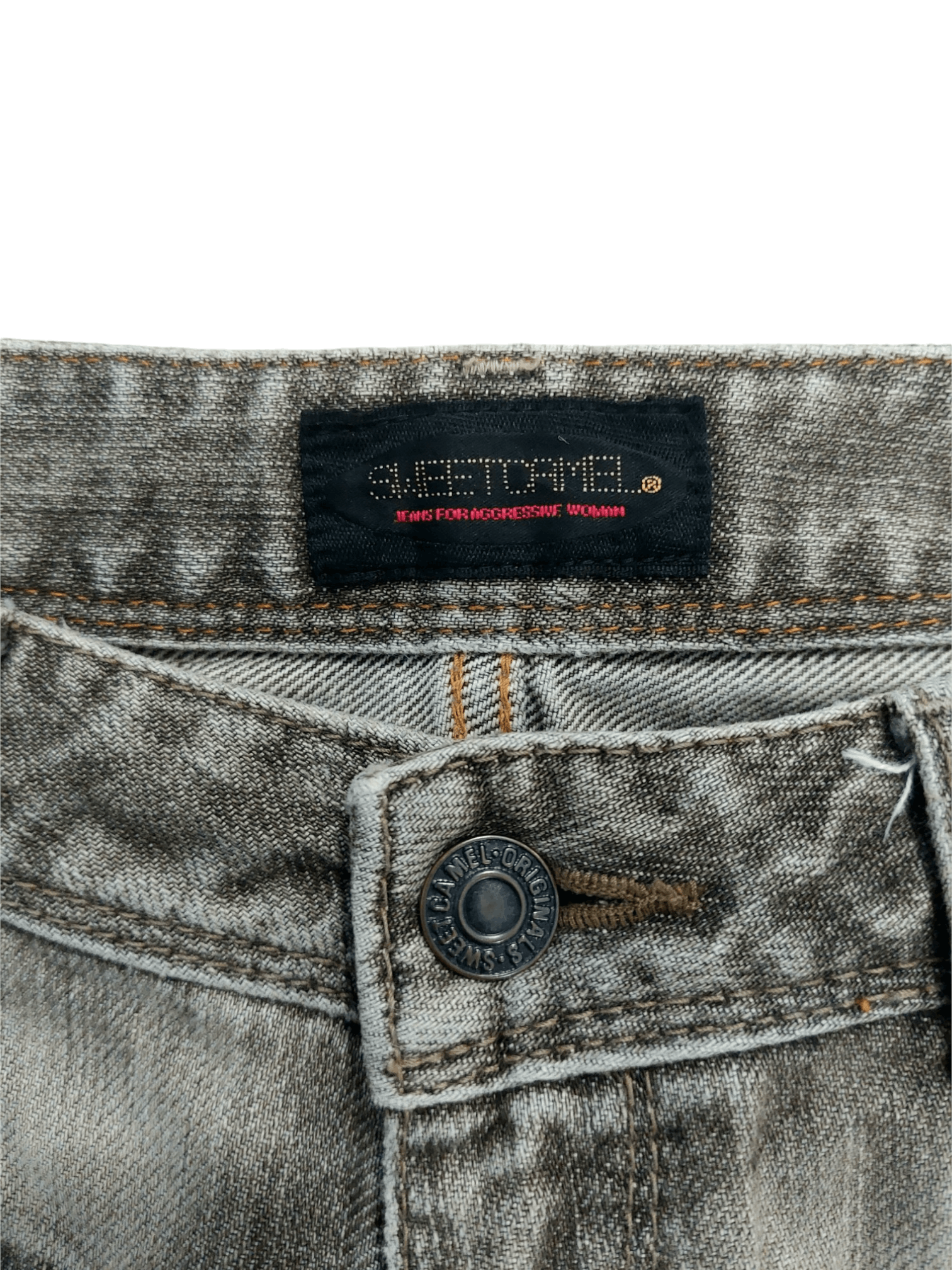 Japanese Brand Flare Sweet Camel Japan Jeans Size 28" / US 6 / IT 42 - 11 Thumbnail