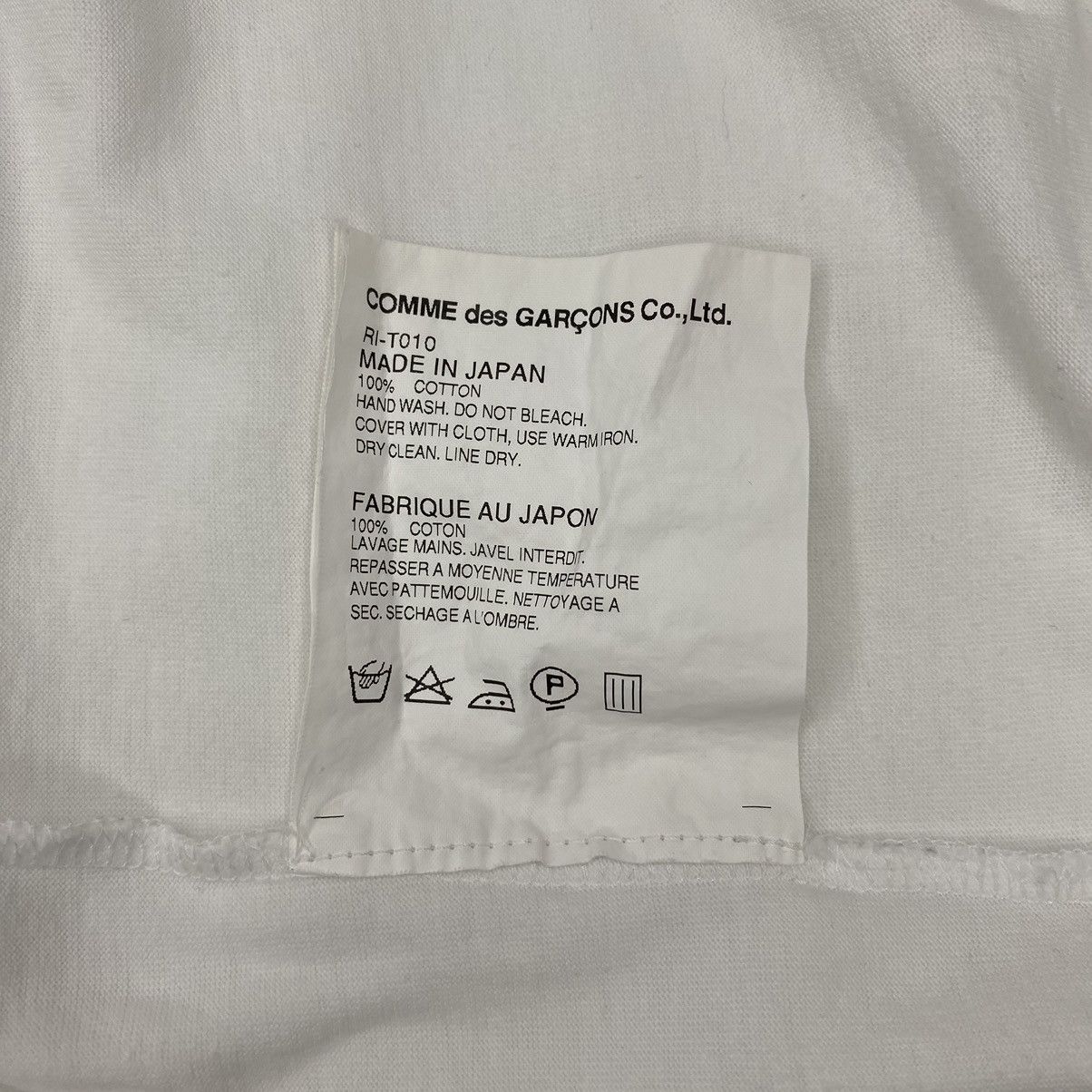 Comme des Garcons Comme des Garçons Rose Tee Size XS / US 0-2 / IT 36-38 - 7 Thumbnail