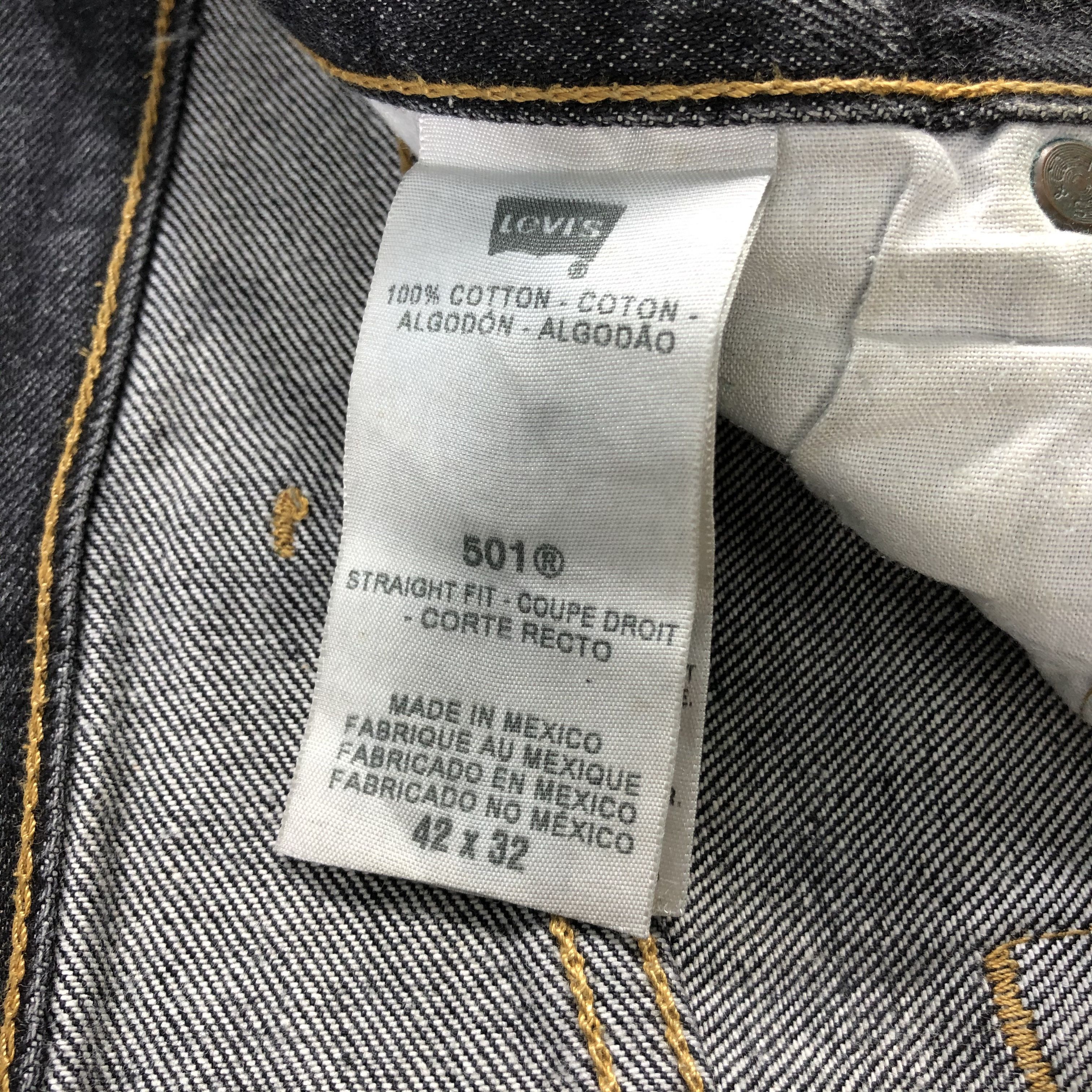 Levi's Vintage Distress Levis 501 Jeans-J1429 Size US 41 - 12 Thumbnail
