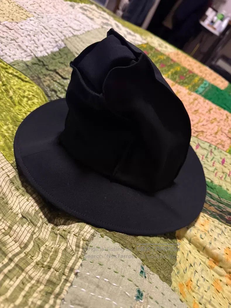 Yohji Yamamoto Yohji Yamamoto Qingshan Store Limited Witch Hat Size ONE SIZE - 7 Thumbnail