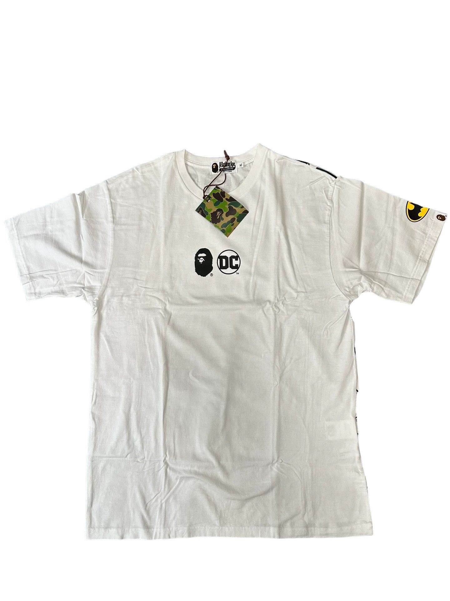 Bape A Bathing Ape x DC Logo T-Shirt Size XL Size US XL / EU 56 / 4 - 1 Thumbnail