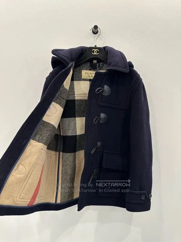 Burberry Burberry Black Wool Coat for Men. Size US S / EU 44-46 / 1 - 2 Thumbnail