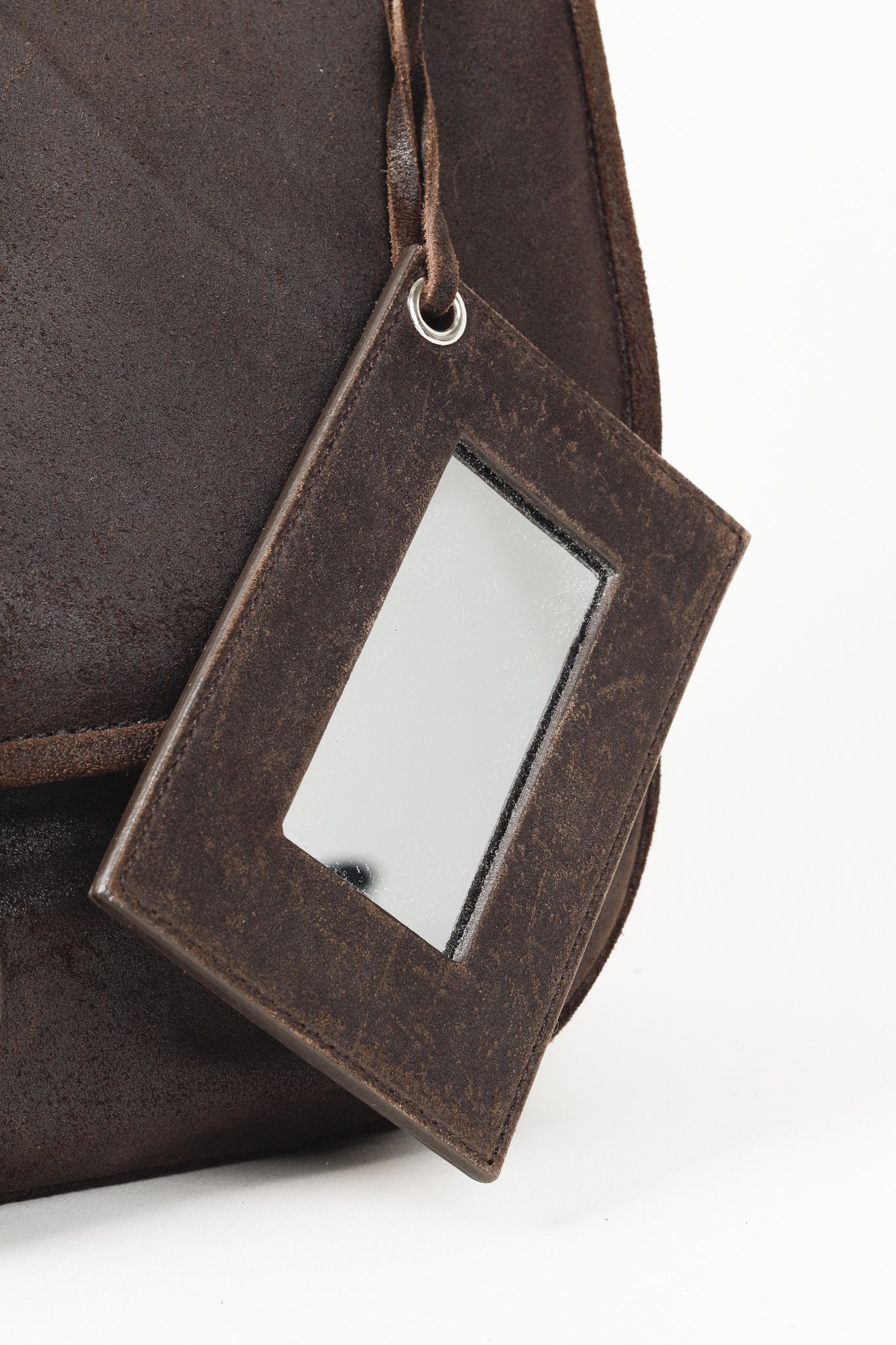 Balenciaga Balenciaga Brown Suede Saddle Work Bag Size ONE SIZE - 10 Thumbnail