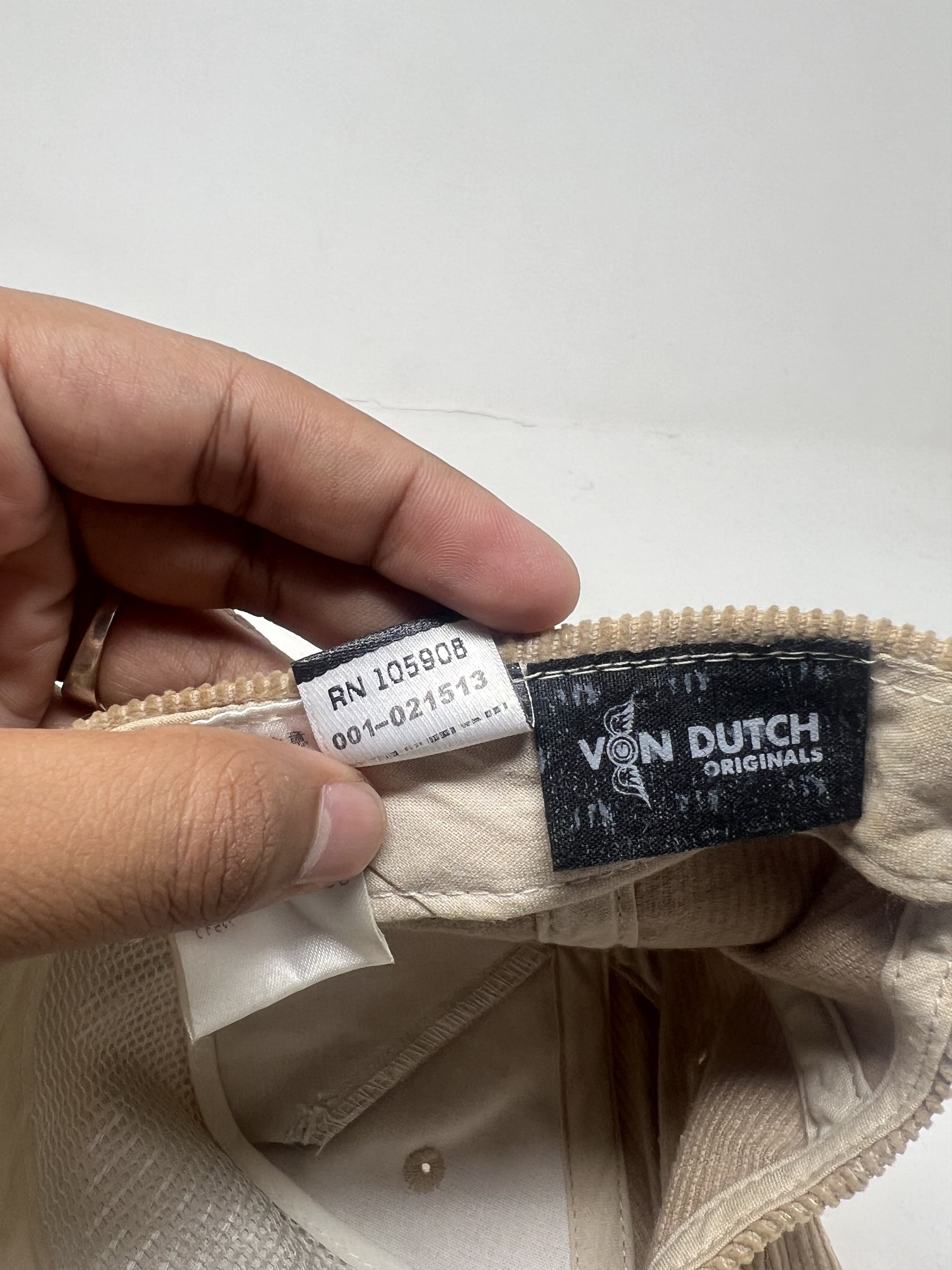 Von Dutch Von Dutch Corduroy Trucker Hat Size ONE SIZE - 20 Thumbnail