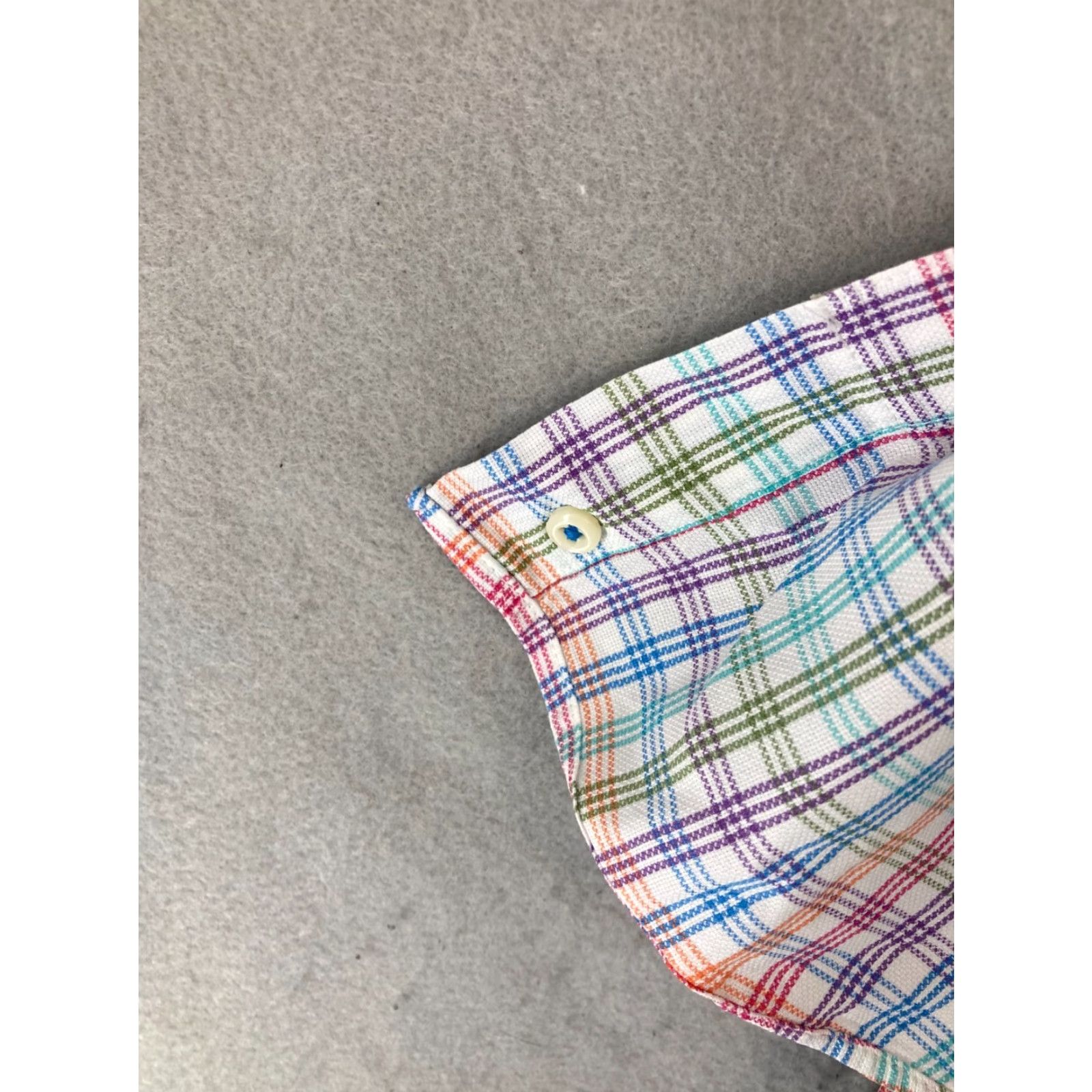 Peter Millar Peter Millar Mens Shirt XL Multicolor Check Button Up Size US XL / EU 56 / 4 - 7 Thumbnail