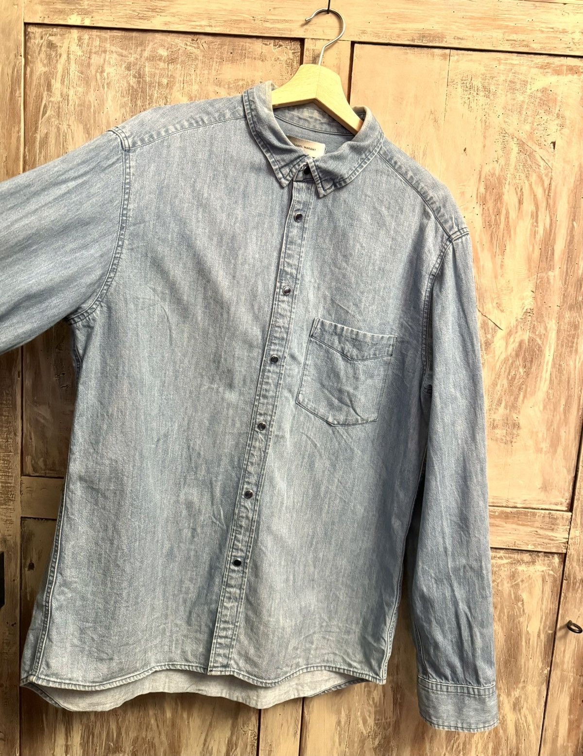 Isabel Marant isabel marant men denim shirt Size US XL / EU 56 / 4 - 6 Thumbnail