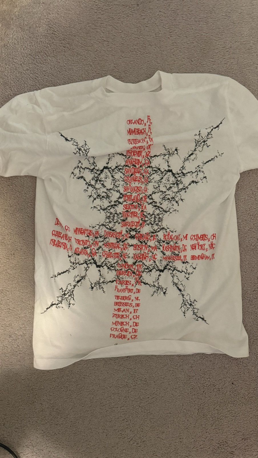 Destroy Lonely × Ken Carson × Playboi Carti Ken Carson merch tee Size US S / EU 44-46 / 1 - 2 Thumbnail