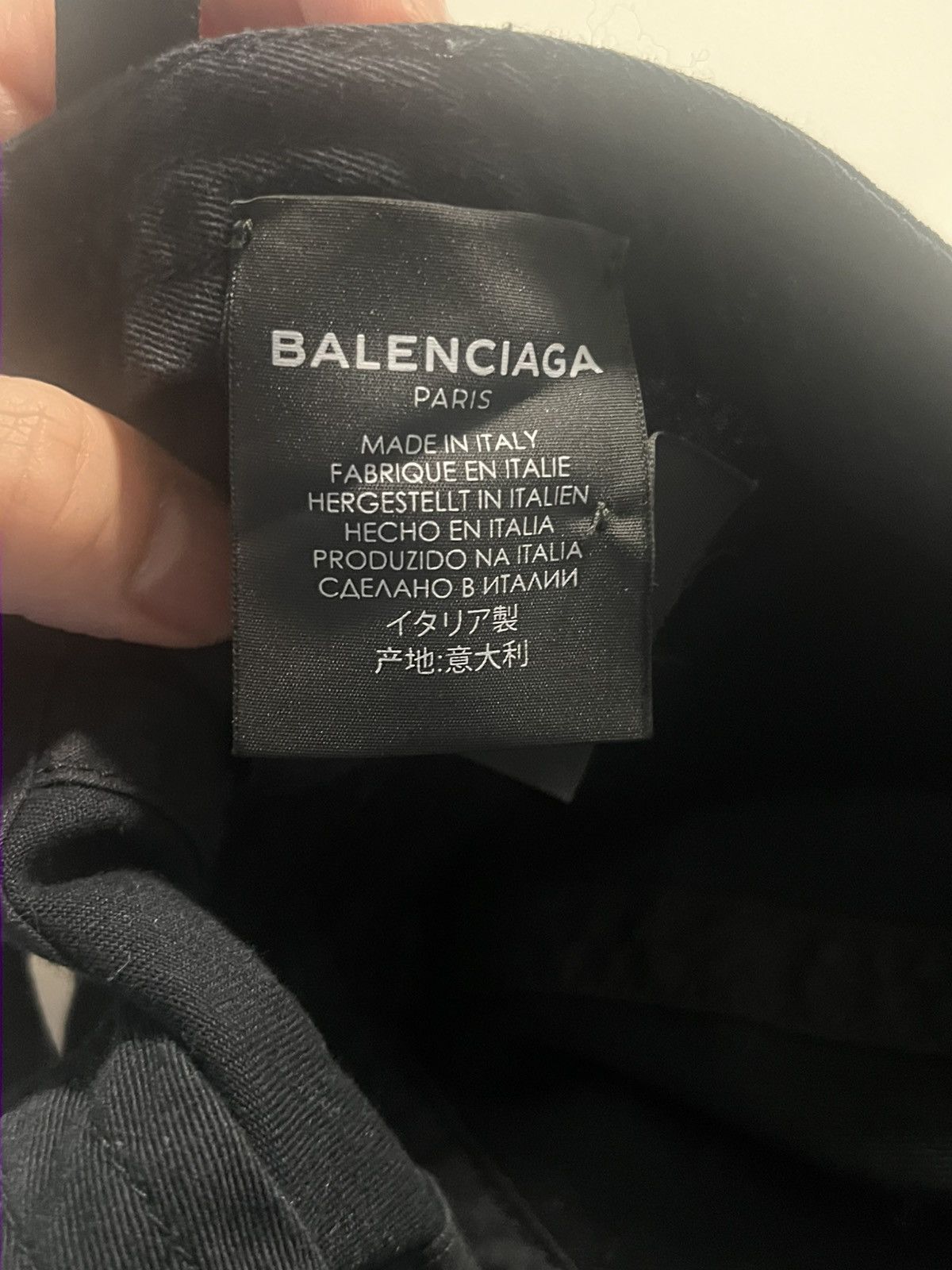 Balenciaga Balenciaga Campaign Cap 2017 Size ONE SIZE - 3 Thumbnail