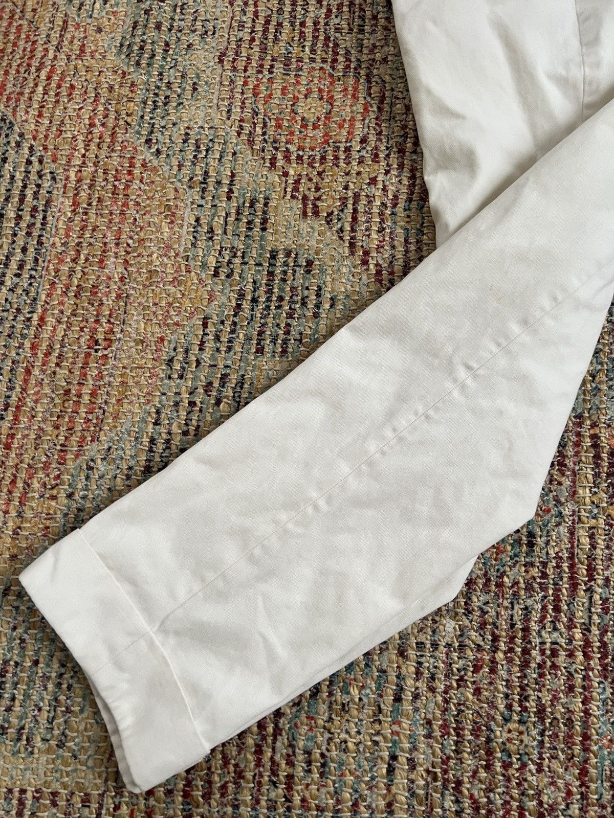 Suitsupply SuitSupply Cuff White Pants Size US 30 / EU 46 - 6 Thumbnail