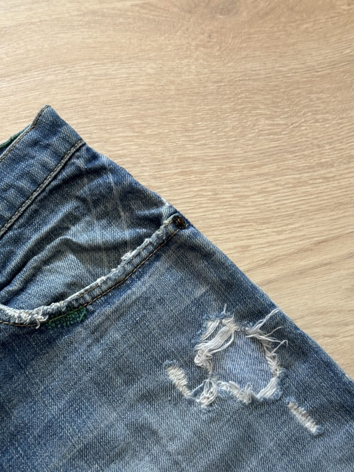 Polo Ralph Lauren Vintage 00’s Polo by Ralph Lauren Jeans Distressed Pants Size US 28 / EU 44 - 5 Thumbnail