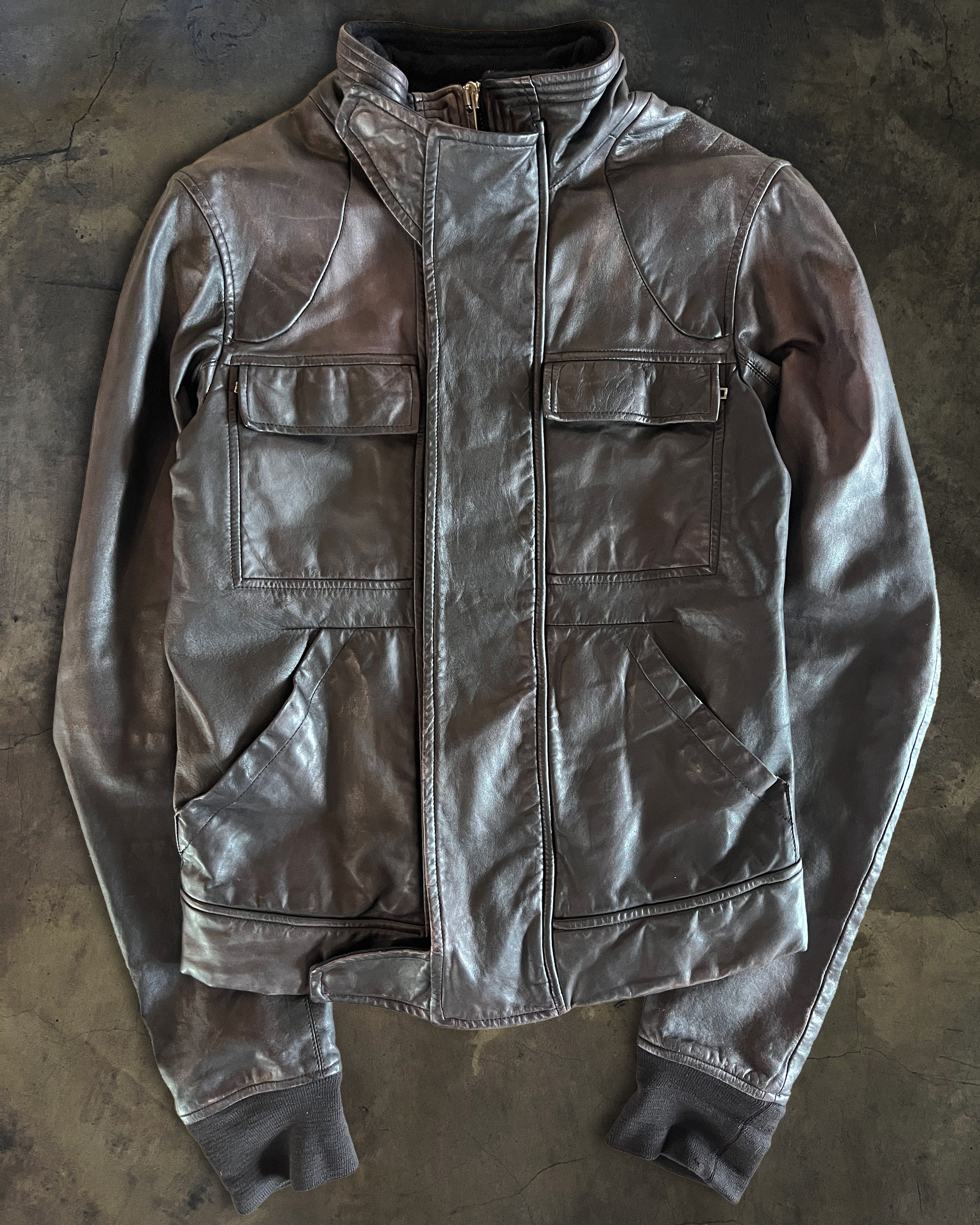 Rick Owens RICK OWENS FW2008 "STAG" BRUISER JACKET Size US XS / EU 42 / 0 - 1 Thumbnail