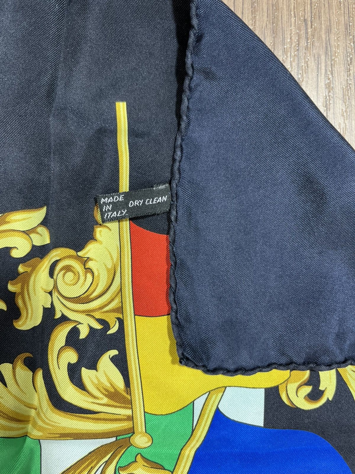 Vintage ⌚️Corum Vintage Silk Scarf⌚️ Size ONE SIZE - 7 Thumbnail
