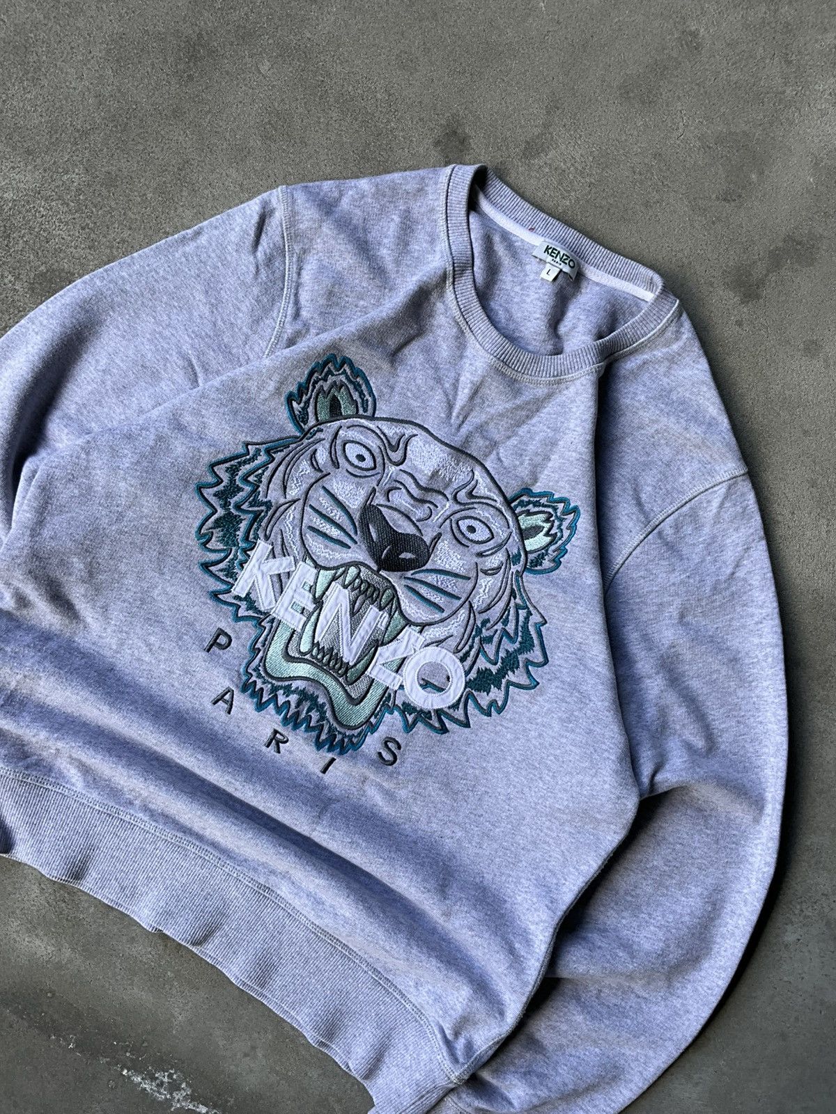 Kenzo Kenzo Sweatshirt Big Logo Large Size Size US L / EU 52-54 / 3 - 2 Thumbnail