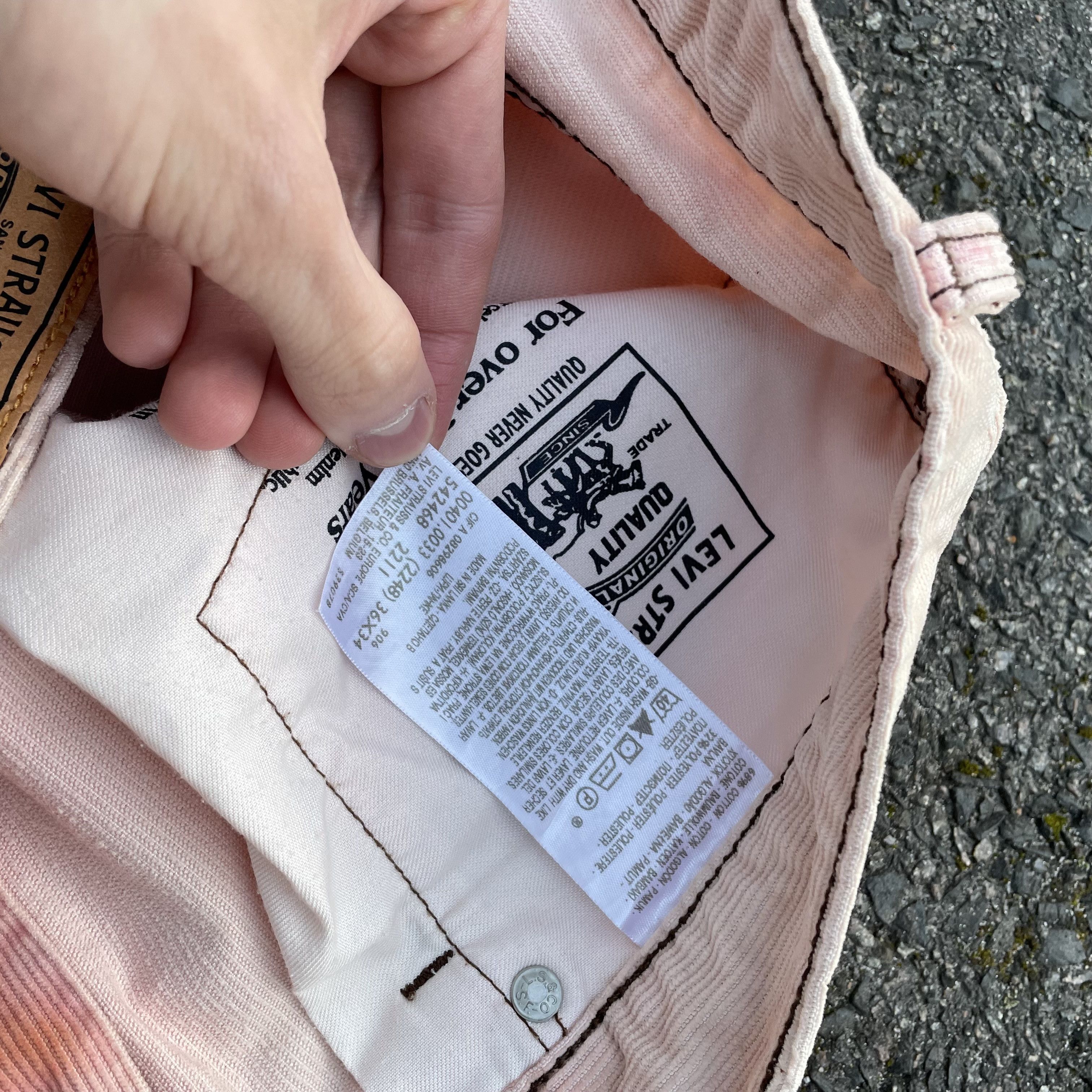 Levi's Levi's custom tiger Upcycled pants 1 of 1 streetwear Y2K Size US 36 / EU 52 - 13 Thumbnail