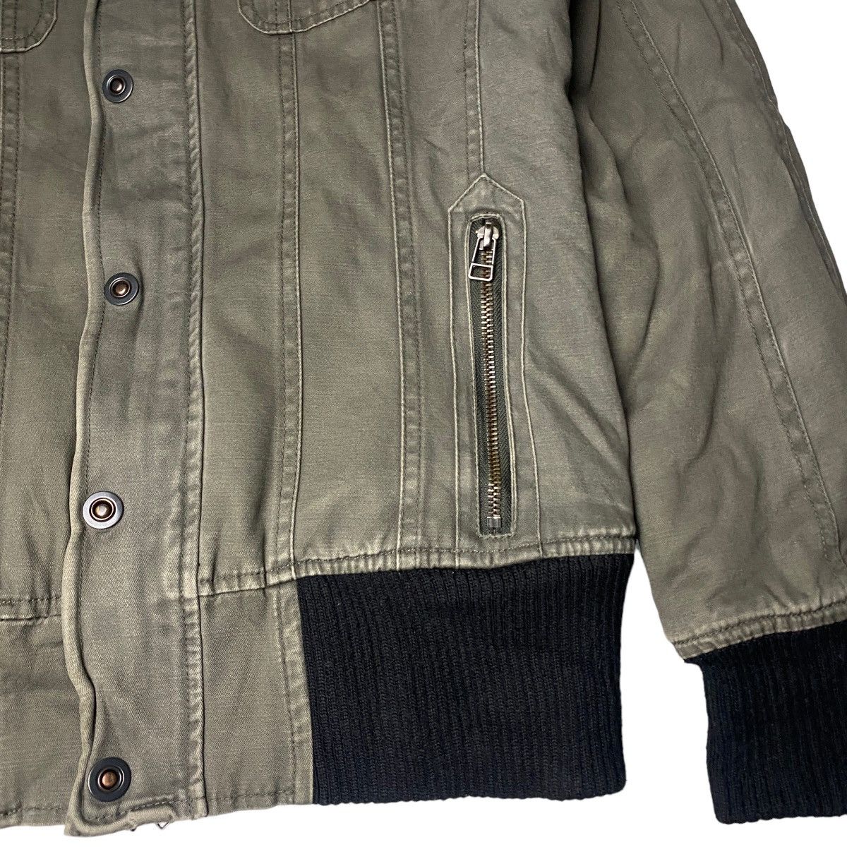If Six Was Nine 2000's Jackrose Japanese Fur Raccoon Bomber Jacket Size US M / EU 48-50 / 2 - 8 Thumbnail