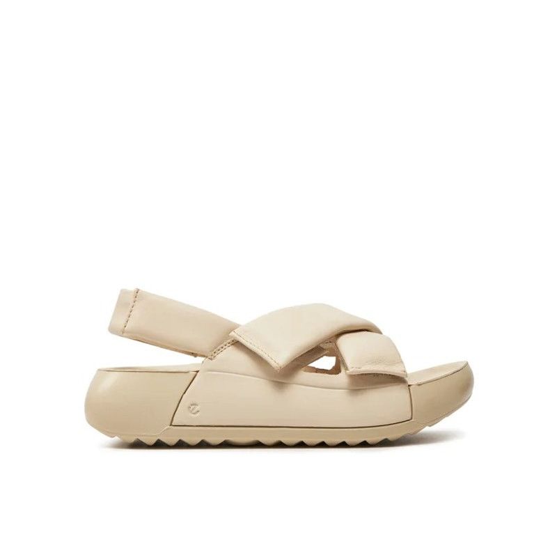 Ecco ECCO WOMEN'S 41 COZMO PLATFORM LEATHER SANDAL CROSS-STRAP Size US 10 / IT 40 - 2 Thumbnail