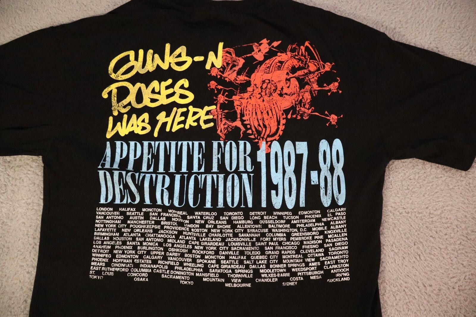 Guns N' Roses Guns n Roses Shirt XS Adult Gundam 2024 Graphic Print Size US XS / EU 42 / 0 - 8 Thumbnail