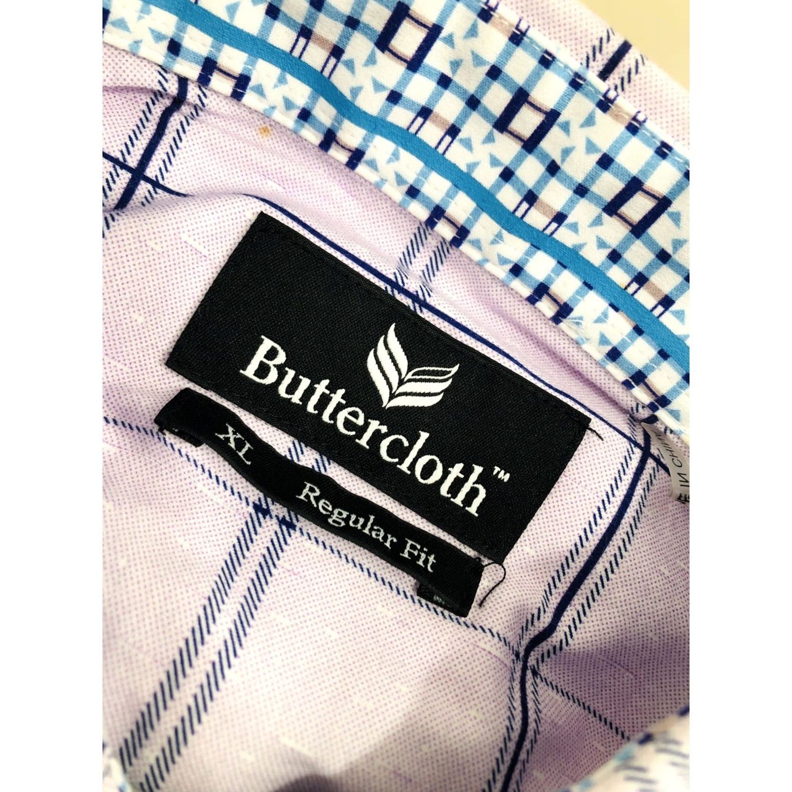 Buttero BUTTER CLOTH - Mens XL Plaid Shirt (Regular) Size US XL / EU 56 / 4 - 5 Thumbnail