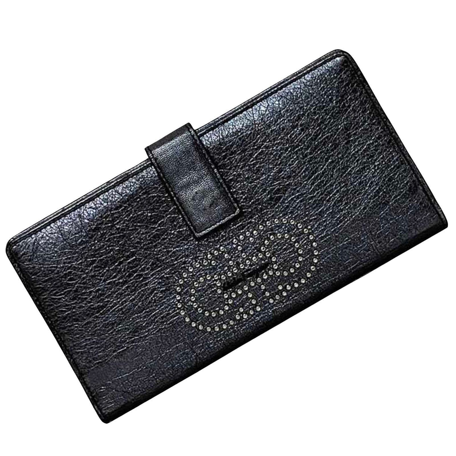 Salvatore Ferragamo Silver Leather Wallet