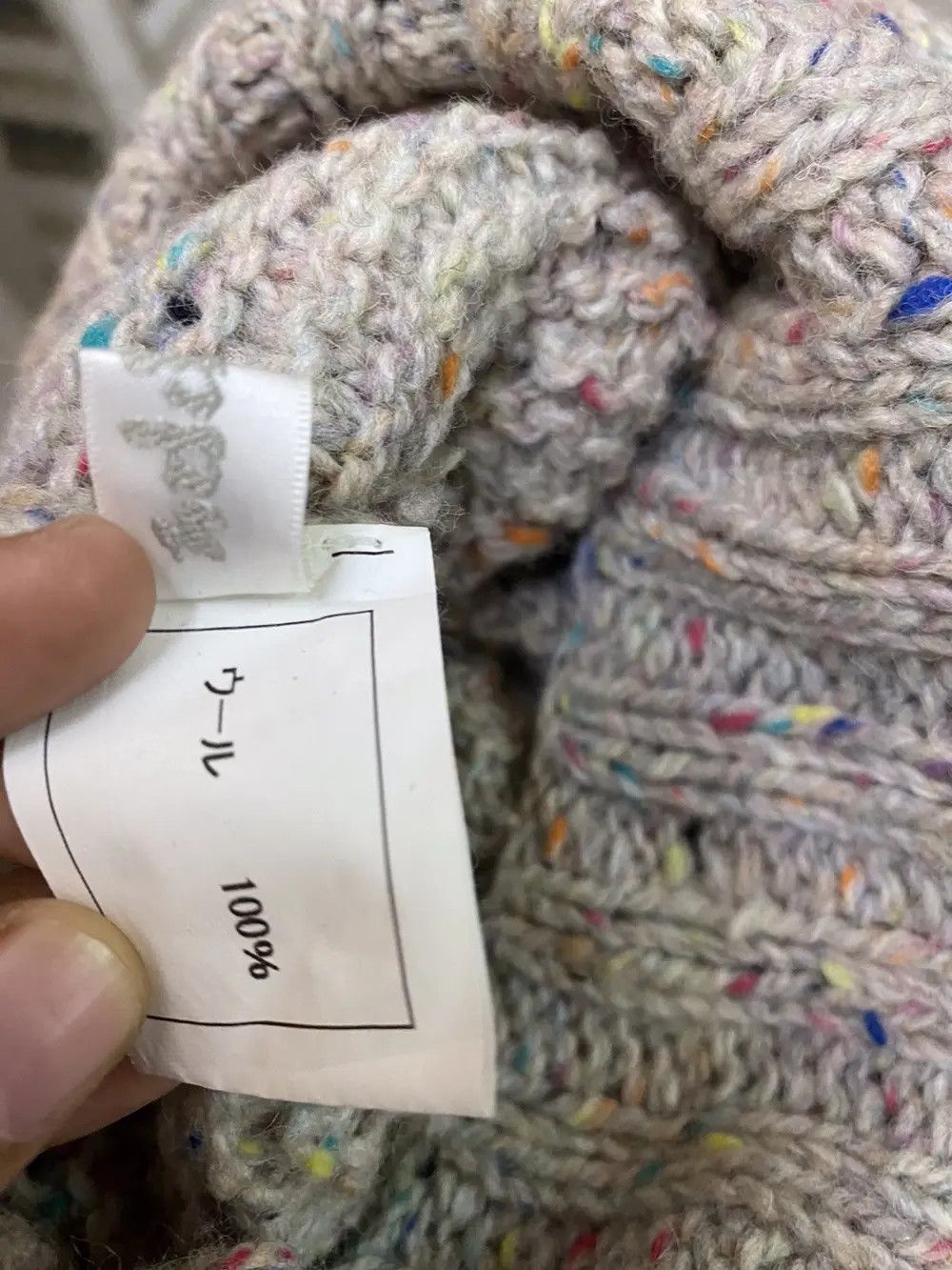 Rare Design Knit Japanese Brand Beanie Hat