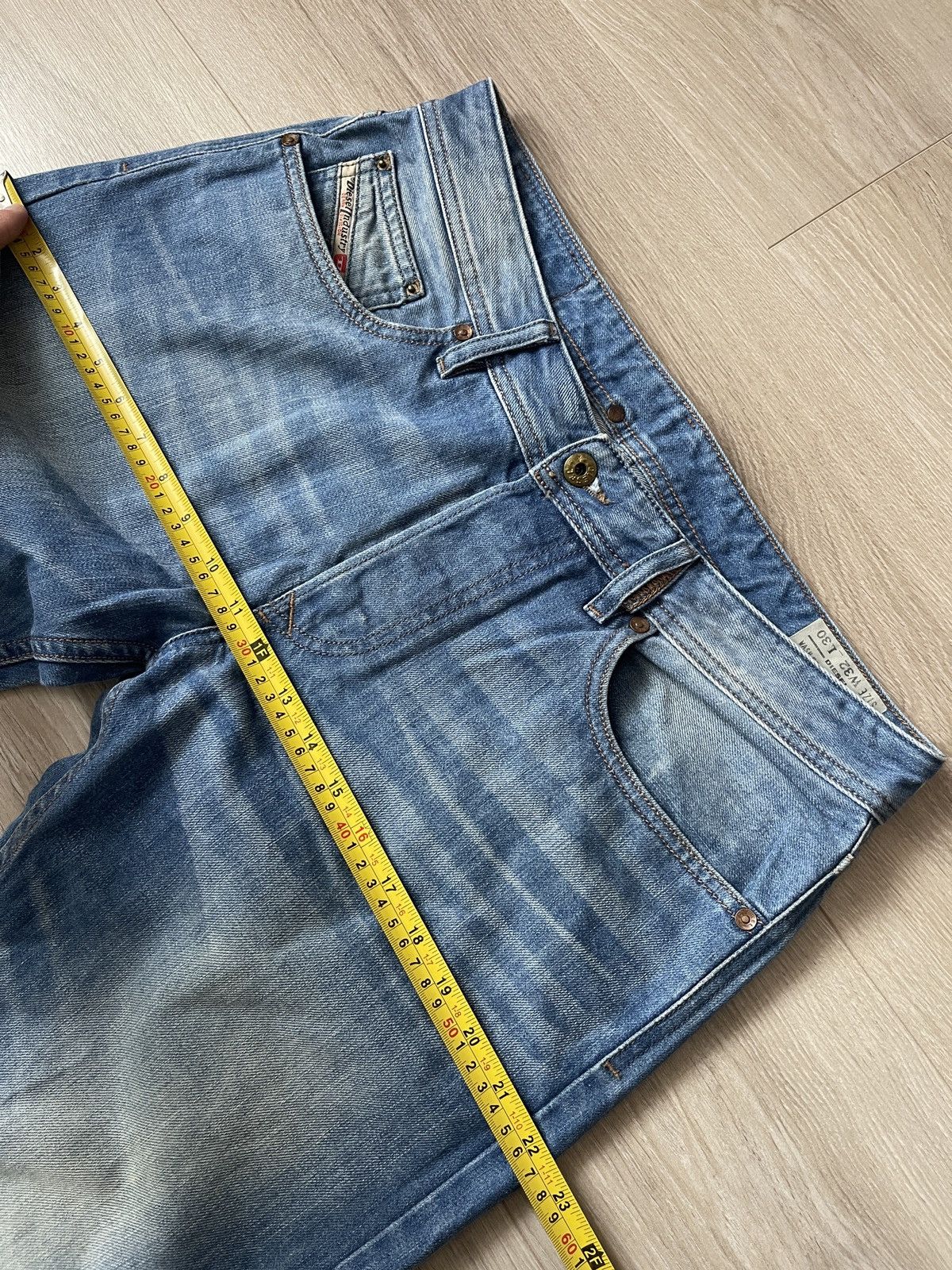 Diesel × Vintage Vintage Diesel Blue Jeans Distressed Denim Size US 32 / EU 48 - 16 Thumbnail