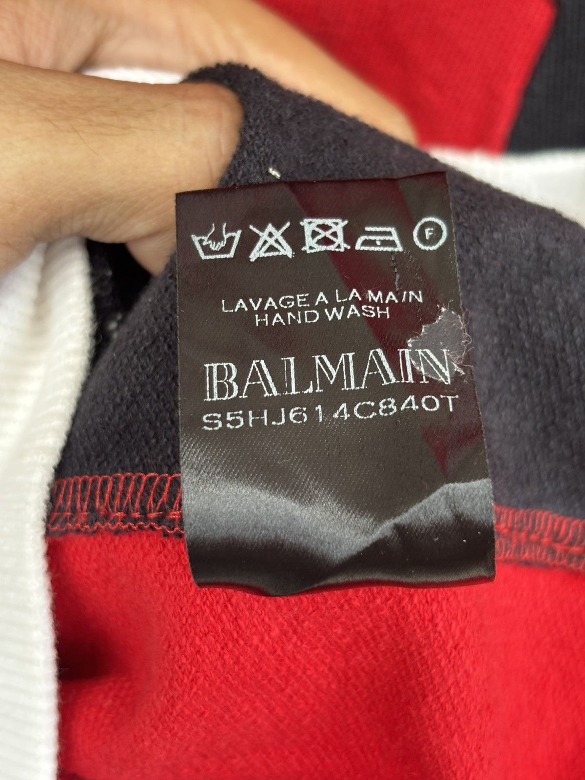 Balmain SS15 Post Decarnin Runway Biker Sweater Size US S / EU 44-46 / 1 - 6 Thumbnail