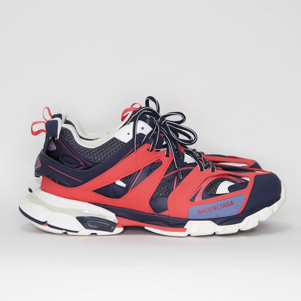 Balenciaga BALENCIAGA TRACK SNEAKER - WHITE NAVY RED Size US 13 / EU 46 - 1 Thumbnail