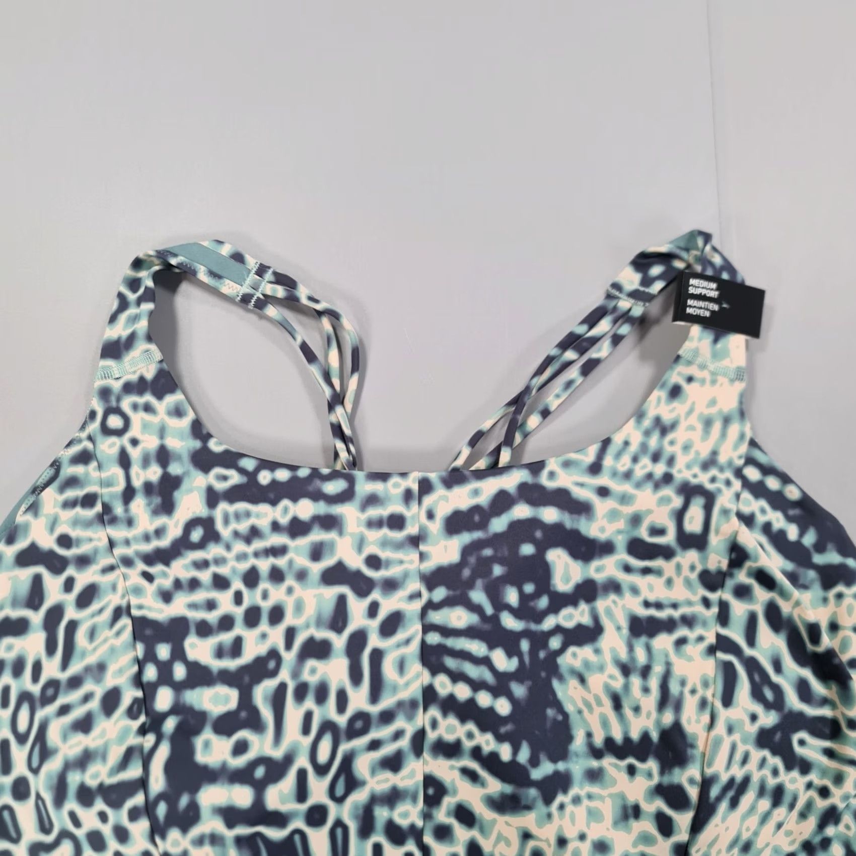 Adidas Adidas x 11 Honore Womens Sports Bra Blue 2X Plus Size Medium Support HI5648 Size ONE SIZE - 2 Thumbnail