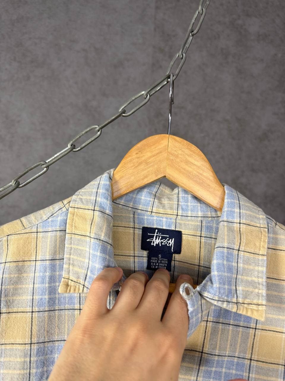 Stussy Stussy vintage designer flannel shirt Size US S / EU 44-46 / 1 - 3 Thumbnail